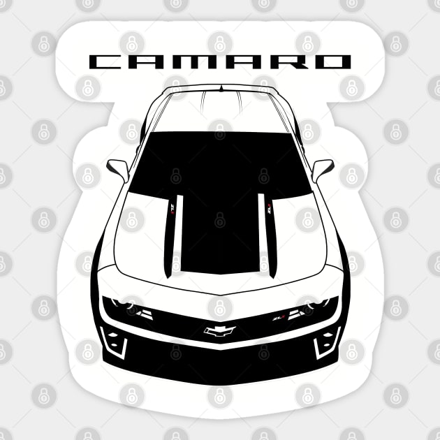 Camaro ZL1 5th generation - Multi color Sticker by V8social